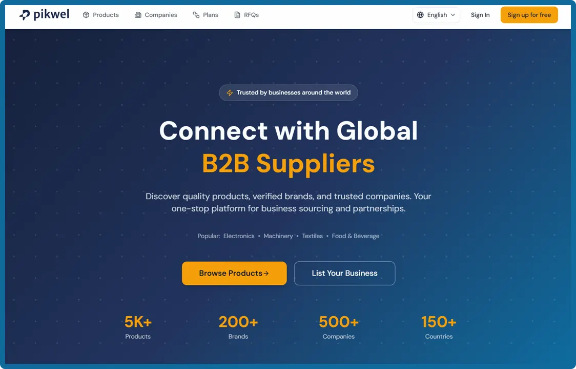 Pikwel Dashboard